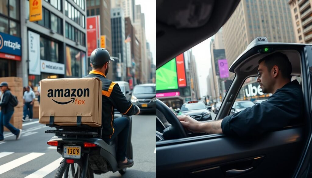 Amazon Flex vs Uber