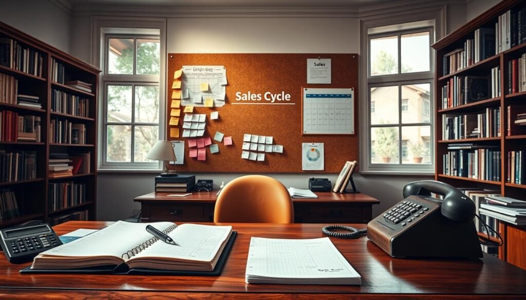 traditional methods for tracking sales cycles